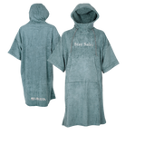 MANERA BAMBOO PONCHO - STEEL