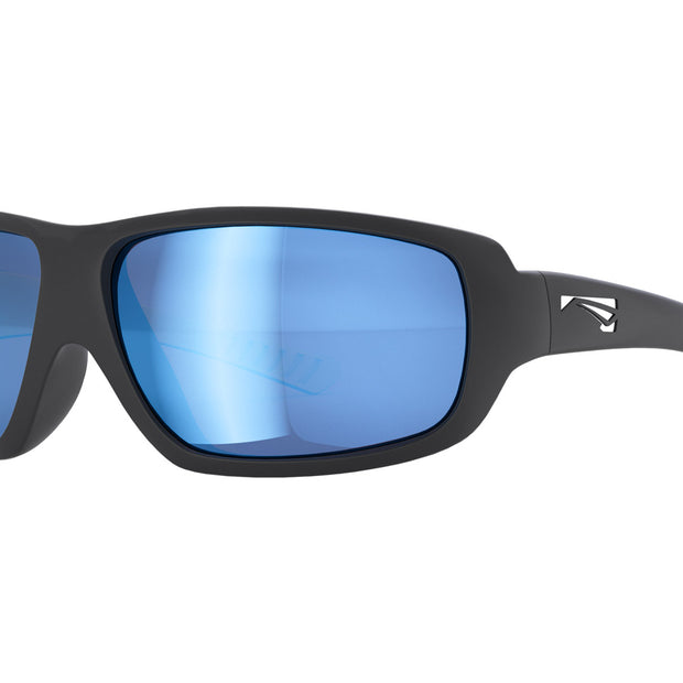 FLO - MATT BLACK/ICE BLUE