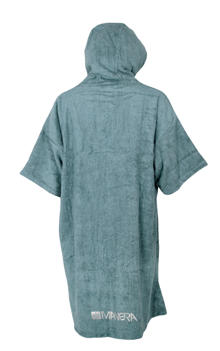 MANERA BAMBOO PONCHO - STEEL