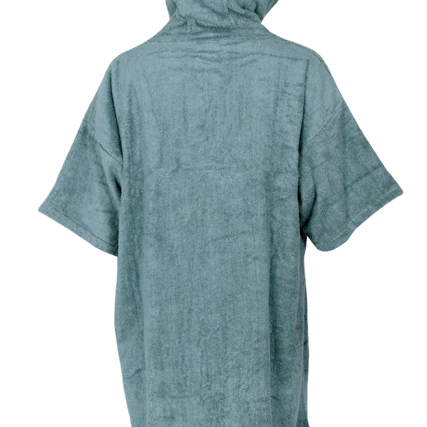 MANERA BAMBOO PONCHO - STEEL