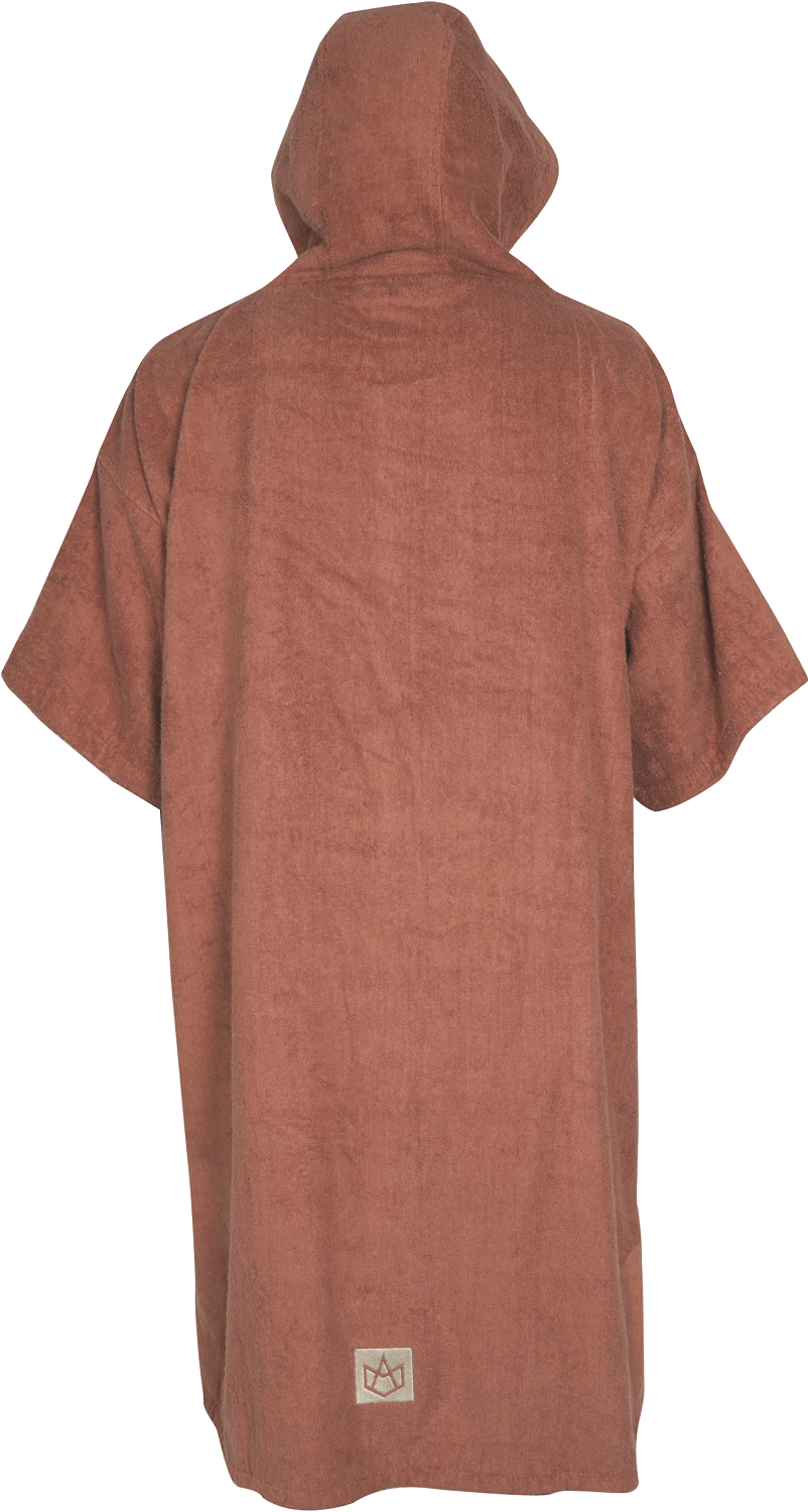 MANERA SUMMER PONCHO - BRICK