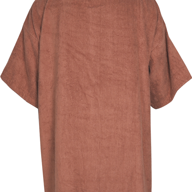 MANERA SUMMER PONCHO - BRICK