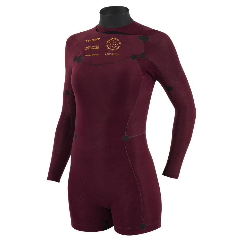 MANERA SEAFARER WOMENS SHORTY STEEL