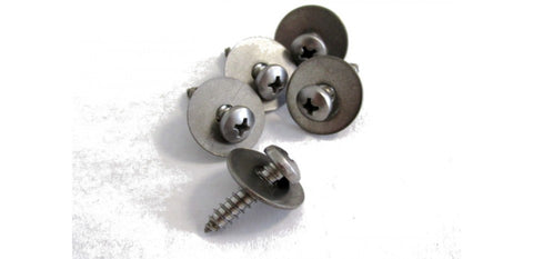 10 x SELF TAPPING SCREWS